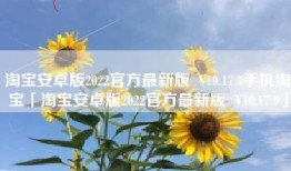 淘宝安卓版2022官方最新版  V10.17.0手机淘宝「淘宝安卓版2022官方最新版  V10.17.0」