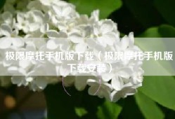 极限摩托手机版下载（极限摩托手机版下载安装）